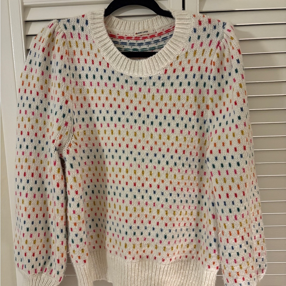 Marine Layer Alma sweater L